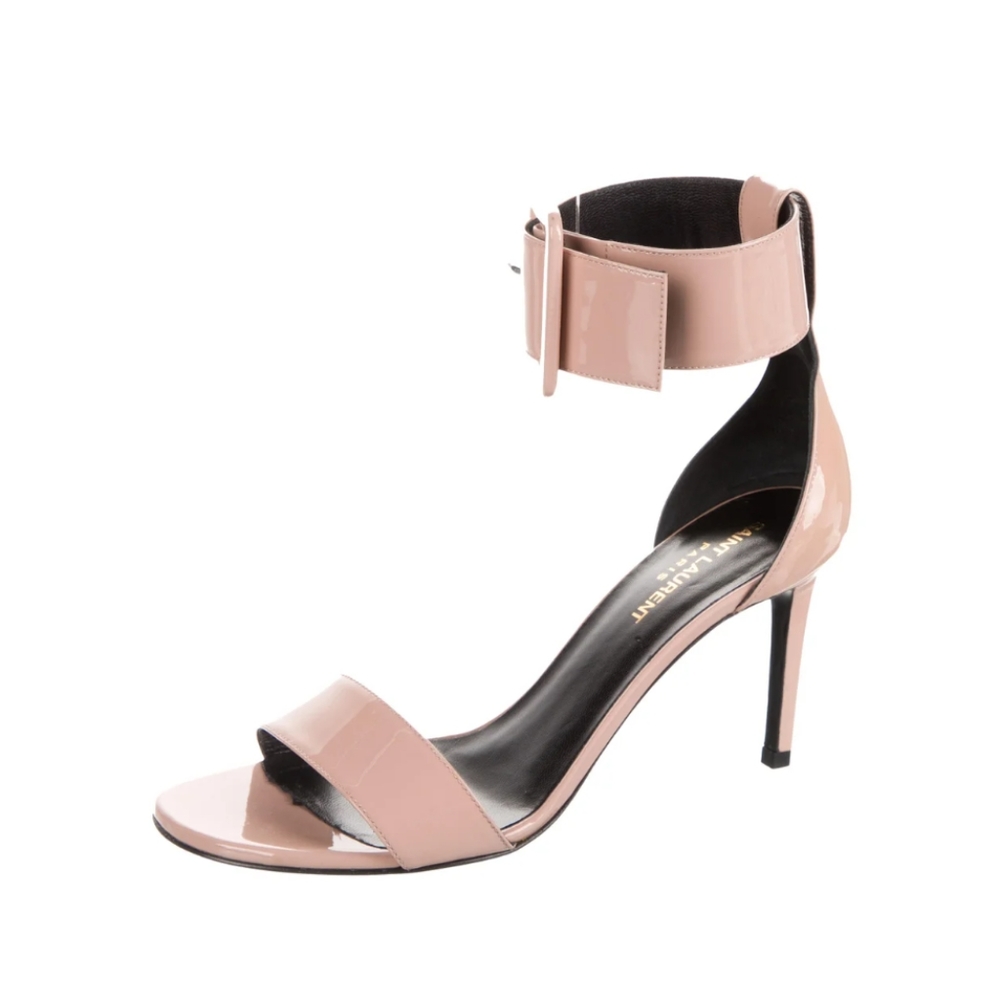 YSL - Saint Laurent Nude Heels 38.5